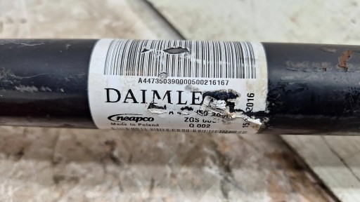 POLUOSOVINA DESNI ZADNJI A4473503900 MERCEDES VITO III V-KLASA VIANO W447 2.2 CDI