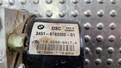 PUMPA MODUL ABS 6789301 6789300 BMW E81 E87 E90 E91 E92 E93