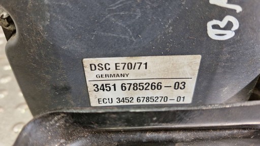 PUMPA MODUL ABS 6785270 6785266 BMW X5 E70 X6 E71