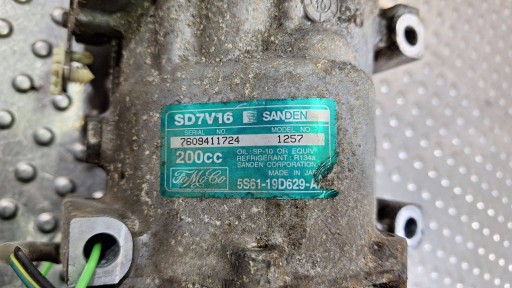 KOMPRESOR KLIMATIZACIJE 5S61-19D629-AA FORD FIESTA MK6 FUSION 1.6 TDCI