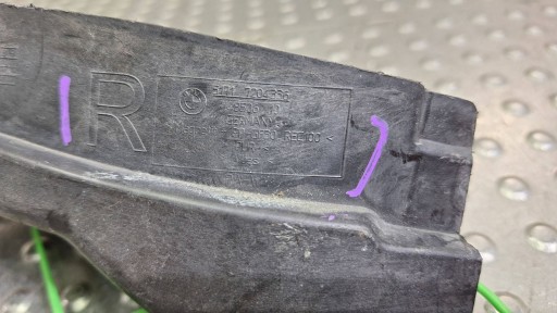 POKLOPAC PREGRADA PLASTIKA BRISAČA 7204336 BMW F06 F10 F11