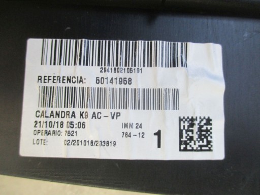 MASKA CITROEN BERLINGO MULTISPACE 18R->