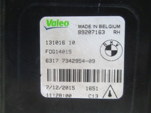 SVIJETLO ZA DANJE BMW 7 G11 2015R->