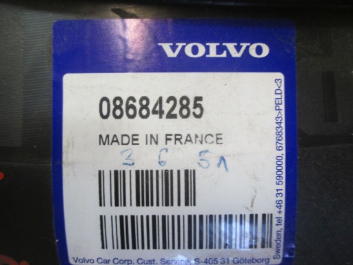 PVC BLATOBRANA DESNA  ZADNJA VOLVO V70 REDIZAJN 04R->07R