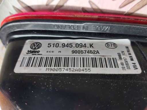 LAMPA FAR ZADNJA DESNA STRANA ILI LIJEVA VW GOLF SPORTSVAN 14R- LAMPA FAR ZADNJA DESNA STRANA ILI LIJEVA VW GOLF SPORTSVAN 14R-