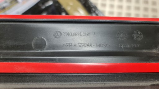 LAJSNA NA VRATA DESNA  ZADNJA VW SHARAN II 10R->