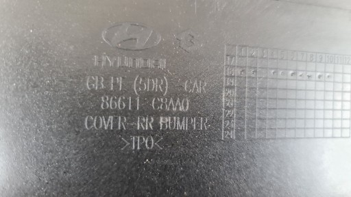 BRANIK ZADNJI HYUNDAI I20 II REDIZAJN 2018R->