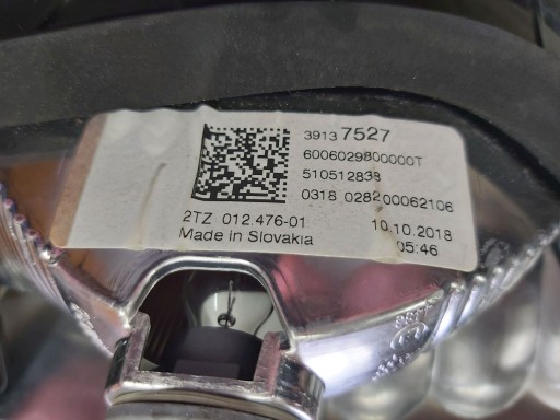 LAMPA FAR LIJEVA STRANA ZADNJA LED OPEL CROSSLAND X 2017R->