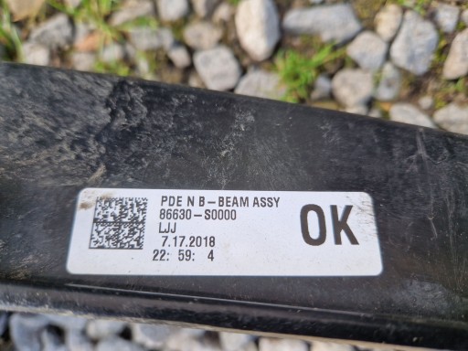 GREDA BRANIKA ZADNJA HYUNDAI I30 III N 2017R->