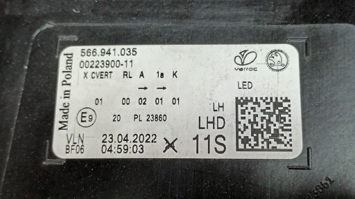 LAMPA FAR LIJEVA STRANA PREDNJA FULL LED SKODA KODIAQ REDIZAJN 2021R->