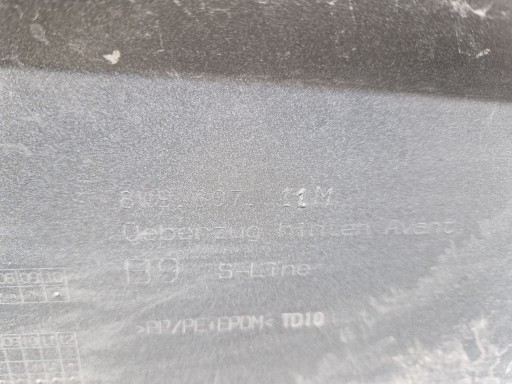 BRANIK ZADNJI AUDI A4 B9 S-LINE KARAVAN 2015R->