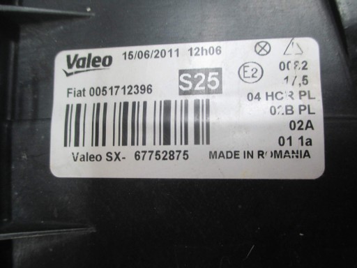 LAMPA FAR LIJEVA STRANA PREDNJA FIAT PUNTO II 99R->03R