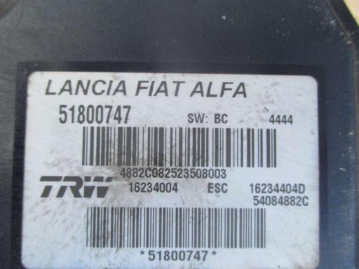 PUMPA ABS FIAT CROMA 05-> 54084882C TRW ESC