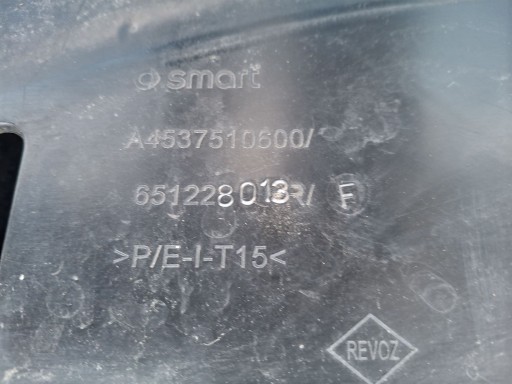 POKLOPAC MOTORA HAUBA SMART FORTWO III 2014R-> POKLOPAC MOTORA HAUBA SMART FORTWO III 2014R->