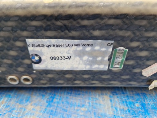 GREDA BRANIKA PREDNJA STRANA BMW M6 E63 E64 KARBON 2003R-> GREDA BRANIKA PREDNJA STRANA BMW M6 E63 E64 KARBON 2003R->