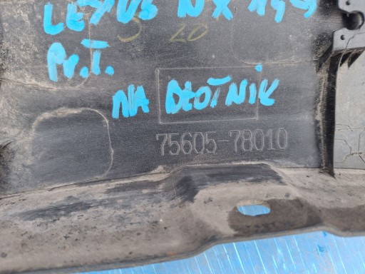 POKLOPAC NA BLATOBRAN DESNA STRANA ZADNJI LEXUS NX 2014R-> POKLOPAC NA BLATOBRAN DESNA STRANA ZADNJI LEXUS NX 2014R->