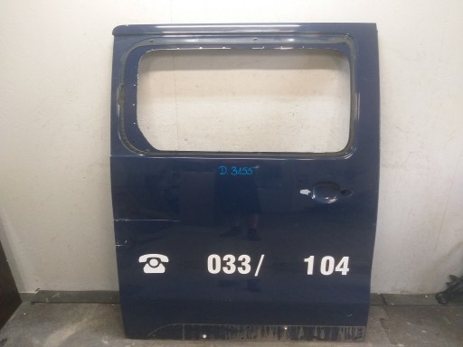 VRATA ZADNJI DESNA CITROEN JUMPU PEUGEOT EXPERT TOYOTA PROACE 16-