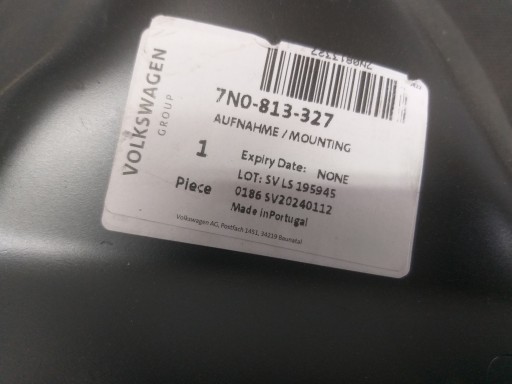 VEZNI LIM ZADNJI NOSAČ VW SHARAN SEAT ALHAMBRA 10- 7N0813327