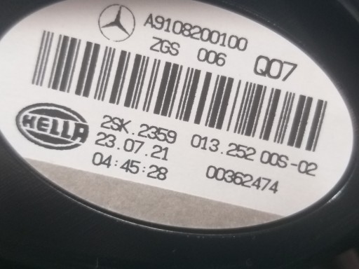 LAMPA FAR ZADNJI DESNA STRANA MERCEDES SPRINTER W907 W910 A9108200100 LAMPA FAR ZADNJI DESNA STRANA MERCEDES SPRINTER W907 W910 A9108200100