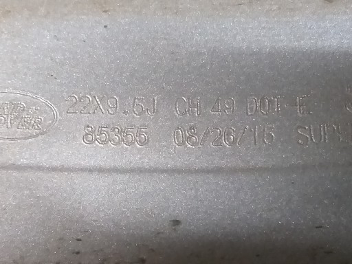 FELGA ALUMINIJSKA LAND RANGE ROVER 9,5J 22