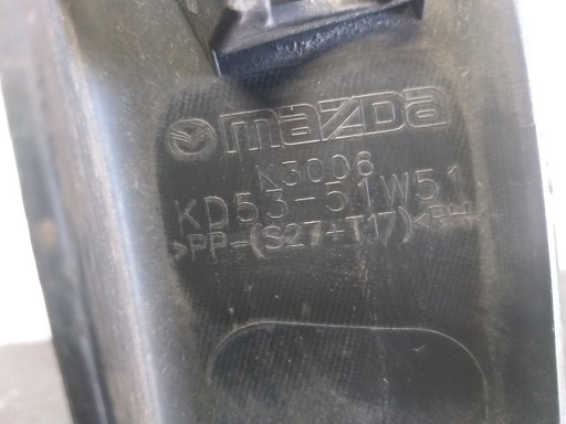 BLATOBRAN LAJSNA POKLOPAC DESNA STRANA ZADNJI MAZDA CX5 CX 5 I 1 12- KD53-51W51