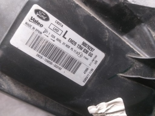 LAMPA FAR LAMPE FAROVI  PREDNJA STRANA FORD S MAX MK2 15- LED