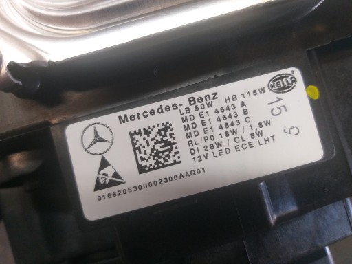 LAMPA FAR PREDNJA STRANA LIJEVA MERCEDES CLS W257 MULTIBEAM FULL LED A2579060103ZG