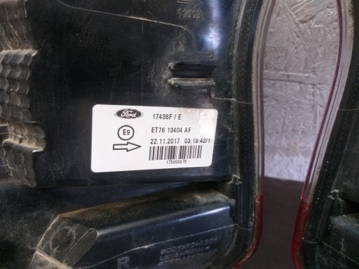 LAMPA FAR ZADNJI DESNA STRANA FORD TOURNEO COURIER