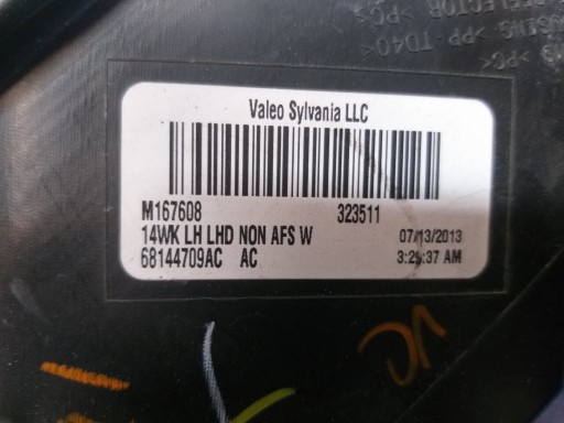 LAMPA FAR PREDNJA STRANA LIJEVA JEEP GRAND CHEROKEE WK2 XENON 14-