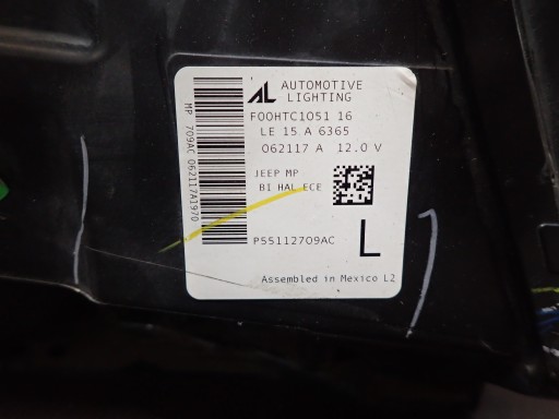 LAMPA FAR PREDNJA STRANA LIJEVA JEEP COMPASS II 2 17-