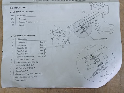 KUKA ZA VUČU CITROEN C5 KUKA ZA VUČU CITROEN C5