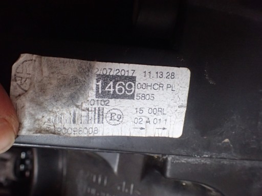 LAMPA FAR PREDNJA STRANA DESNA ALFA ROMEO MITO VELOCE LEČA