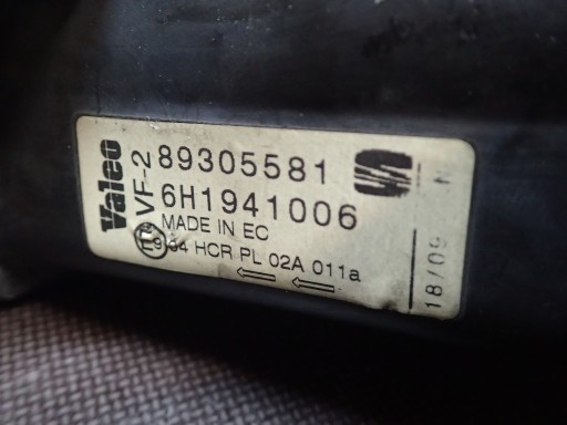 LAMPA FAR PREDNJA STRANA DESNA SEAT AROSA 6H1941006