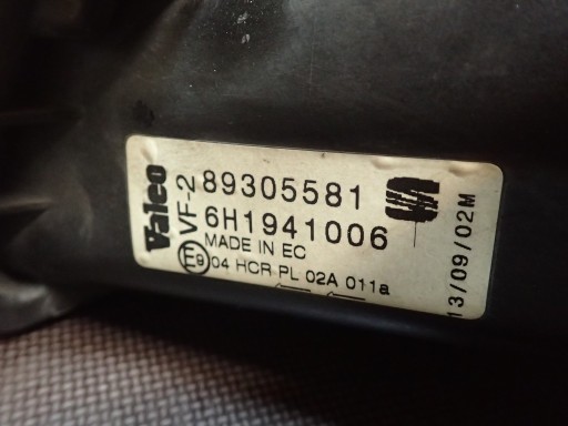 LAMPA FAR PREDNJA STRANA DESNA SEAT AROSA 6H1941006