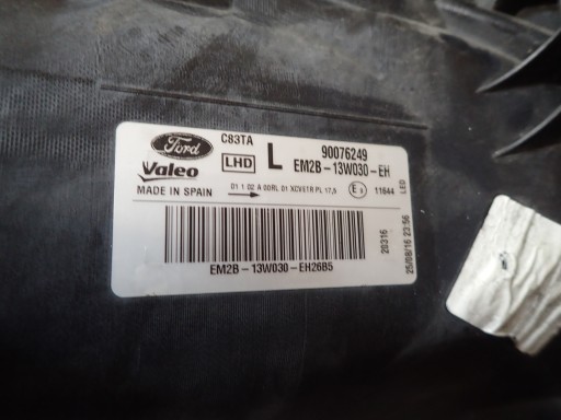 LAMPA FAR PREDNJA STRANA LIJEVA FORD S MAX GALAXY FULL LED