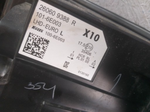 LAMPA FAR PREDNJA STRANA LIJEVA RENAULT ZOE REDIZAJN FULL LED 26060 9388R LAMPA FAR PREDNJA STRANA LIJEVA RENAULT ZOE REDIZAJN FULL LED 26060 9388R