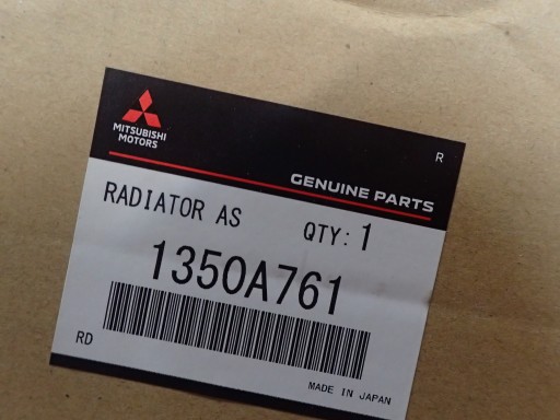 HLADNJAK VODE KLIMATIZACIJE MITSUBISHI ASX LANCER