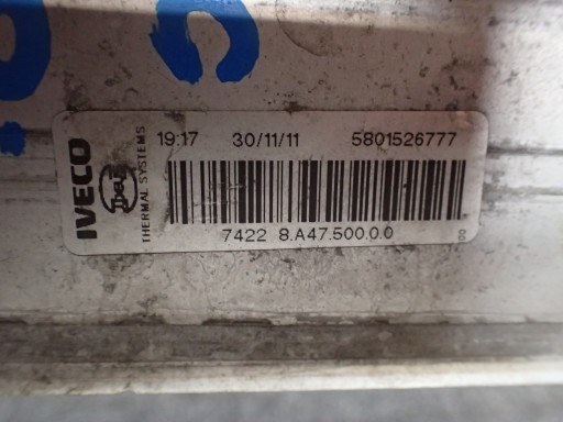 INTERCOOLER IVECO DAILY 2.3 3.0 D