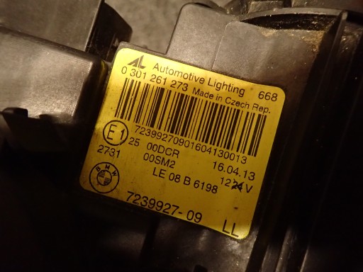 LAMPA FAR PREDNJA STRANA LIJEVA BMW III 3 E92 E93 XENON LED REDIZAJN