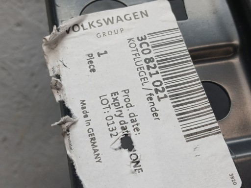 BLATOBRAN PREDNJA STRANA LIJEVA VW PASSAT B6 3C NOVI ORGINALNI
