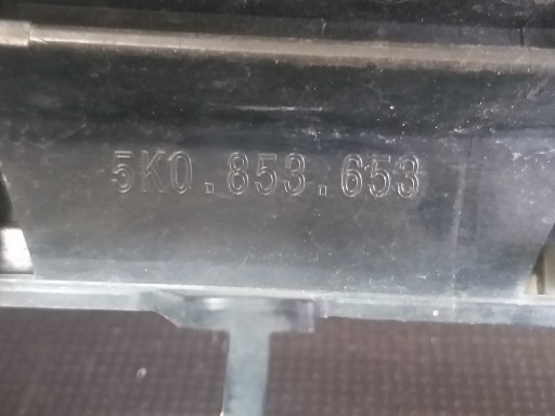 MASKA VW GOLF VI 6 5K0 5K0853653 MASKA VW GOLF VI 6 5K0 5K0853653