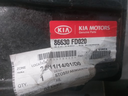 GREDA BRANIKA ZADNJI KIA RIO 00-05 86630-FD020