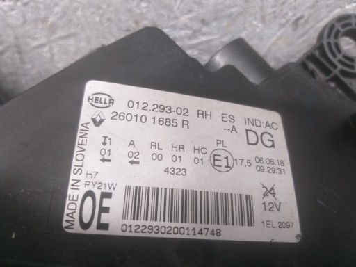 LAMPA FAR PREDNJA STRANA DESNA RENAULT SCENIC IV 4 260101685R LAMPA FAR PREDNJA STRANA DESNA RENAULT SCENIC IV 4 260101685R