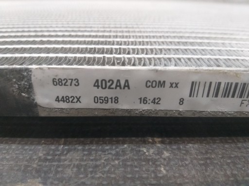 HLADNJAK KLIMATIZACIJE KLIMA JEEP COMPASS II 2 17- 68273402AA