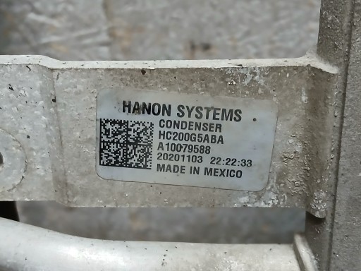 HLADNJAK VODE KLIMA KLIMATIZACIJE MAZDA CX-30 CX 30 CX30 HC200G5ABA