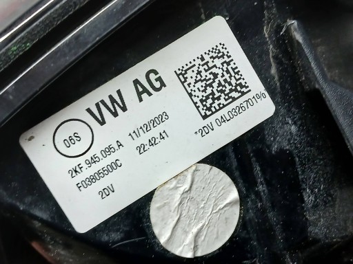 LAMPA FAR ZADNJI LIJEVA STRANA FORD TOURNEO CONNECT MK3 2KF945095A