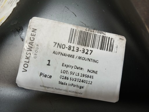 VEZNI LIM ZADNJI NOSAČ DESNA STRANA ILI LIJEVA VW SHARAN SEAT ALHAMBRA 10- 7N0813327 VEZNI LIM ZADNJI NOSAČ DESNA STRANA ILI LIJEVA VW SHARAN SEAT ALHAMBRA 10- 7N0813327