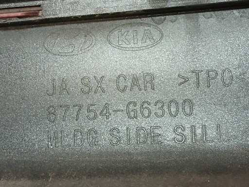 PRAG LAJSNA POKLOPAC DESNA STRANA KIA PICANTO GT 17- 87754G6300