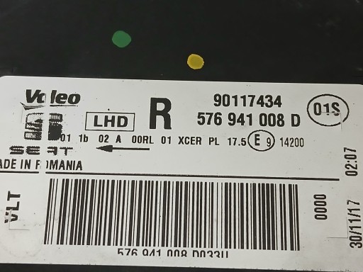 LAMPA FAR LAMPE FAROVI PREDNJA STRANA LIJEVA DESNA SEAT ATECA 576 16-20 FULL LED 576941007D 008D LAMPA FAR LAMPE FAROVI PREDNJA STRANA LIJEVA DESNA SEAT ATECA 576 16-20 FULL LED 576941007D 008D
